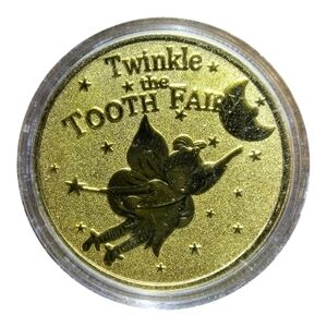 Twinkle The Tooth Fairy" collectible gold-plated souvenir coin